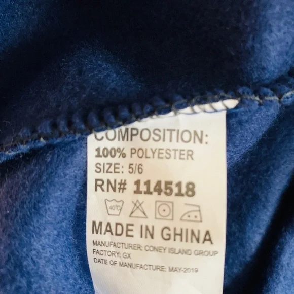 Boys Hoodie Blue - Picture 5 of 5